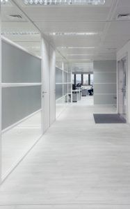 Reforma integral contract oficinas Midban. Patio Interior. Barcelona
