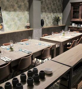 Reforma integral contract restaurante Triki-Trac. Patio Interior. Barcelona