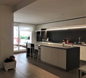Reforma integral vivienda urbana en Sarrià. Patio Interior. Barcelona