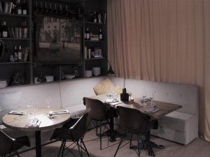 Reforma integral contract restaurante Triki-Trac. Patio Interior. Barcelona
