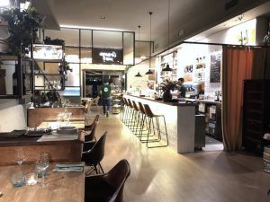 Reforma integral contract restaurante Triki-Trac. Patio Interior. Barcelona